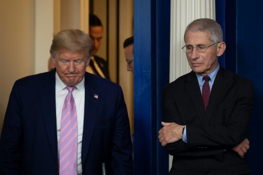 Trump retire toute protection au docteur Anthony Fauci, son ancien conseiller Covid