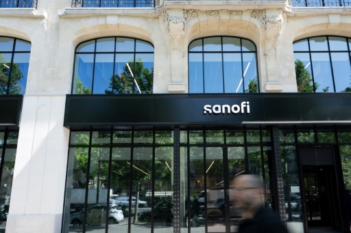 Le siège de Sanofi à Paris le 31 mai 2023
