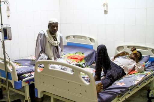 Des patients dans le service d'oncologie de l'hôpital de Gedaref, dans l'est du Soudan, le 1er mai 2024
